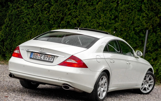 Mercedes-Benz CLS cena 42900 przebieg: 240000, rok produkcji 2007 z Radom małe 631